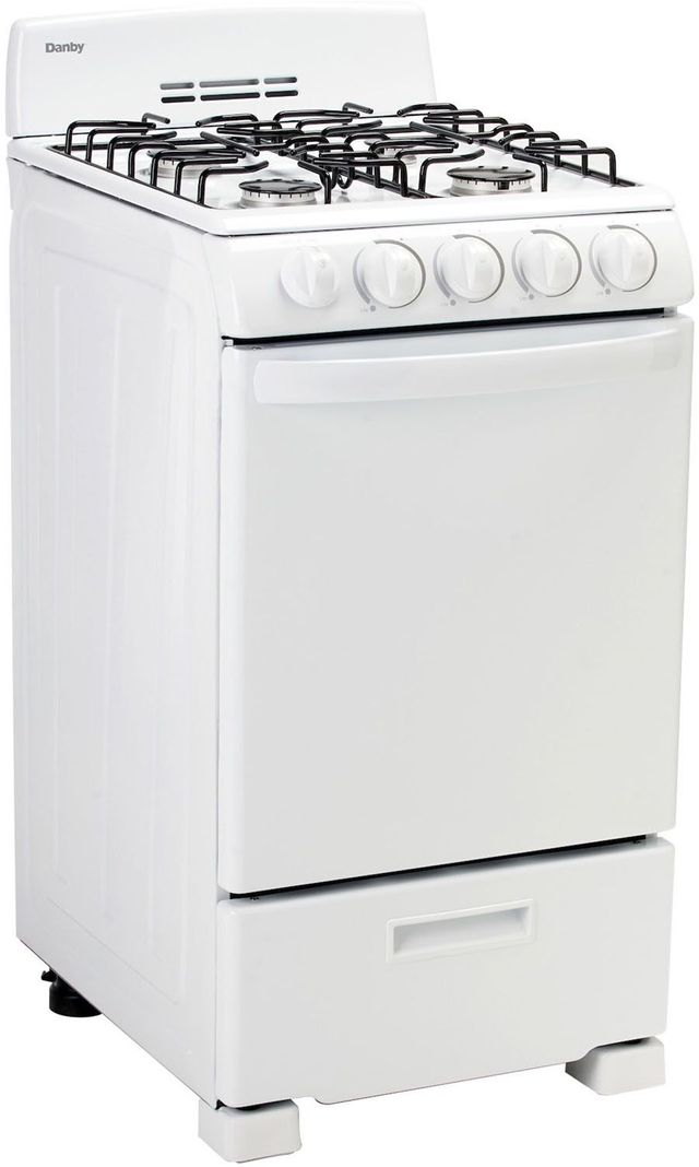 Danby® 20" White Free Standing Gas RangeDR202WGLP Ralph's Joy of Living