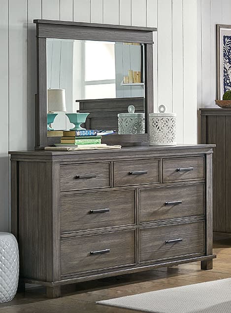 A-America® Glacier Point Dresser and Mirror Set-0