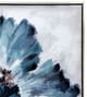 A & B Home Malone Blue/White Square Framed Floral Wall Art-2