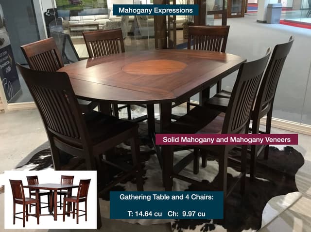Napa Furniture Design Mahogany Bar Stool-2