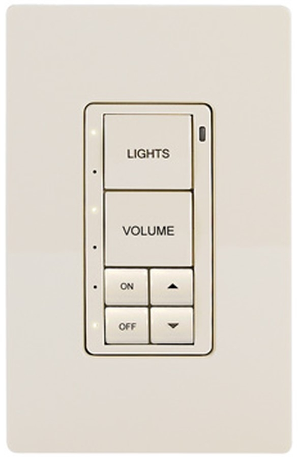 Crestron® Cameo® Almond Smooth Standard Mount Keypad-C2N-CBD-P-A-S ...