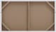 Olliix by Madison Park Silver Trellis Silver Heavy Textured Canvas with Glitter Embellishment-3