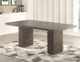 Steve Silver Co.® Mila Washed Grey Dining Room Group with FREE Bench-MI500TT+TB+2XS+2XA+BNT+BNB-4