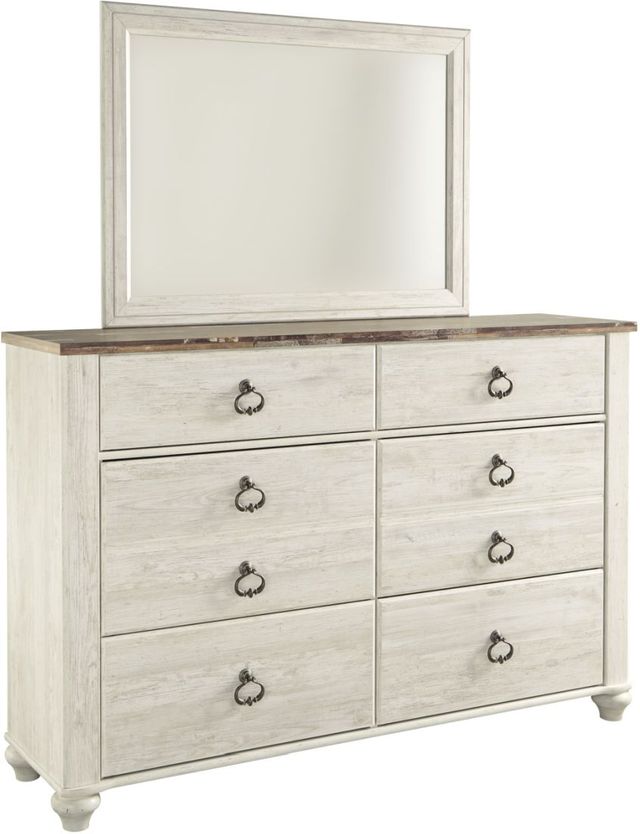 Signature Design by Ashley® Willowton Whitewash Dresser ...