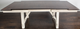 Bernards Winslow Farmhouse Rustic Cherry Dining Table with Off-White Base-1