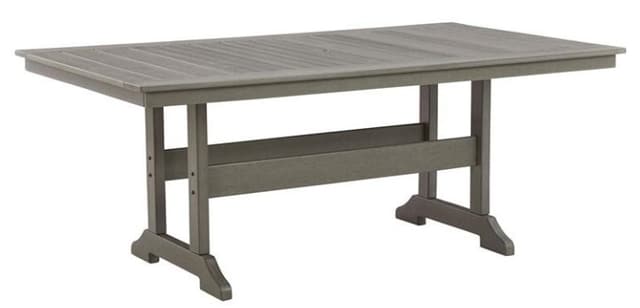 Signature Design by Ashley® Visola Grey 7 Piece Outdoor Dining Set-2