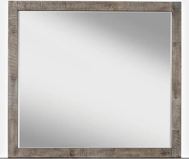 Jofran Inc. East Hampton Distressed Gray Dresser & Mirror Set-1