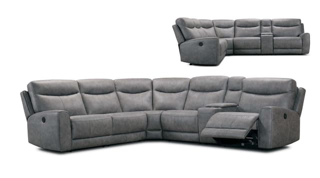 Violino 31662 6 Piece Power Reclining Sectional with Power Headrest-1