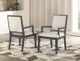 Steve Silver Co.® Mila Washed Grey Dining Room Group with FREE Bench-MI500TT+TB+2XS+2XA+BNT+BNB-1