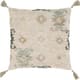 Surya Lenora Khaki 20"x20" Pillow Shell with Polyester Insert-0
