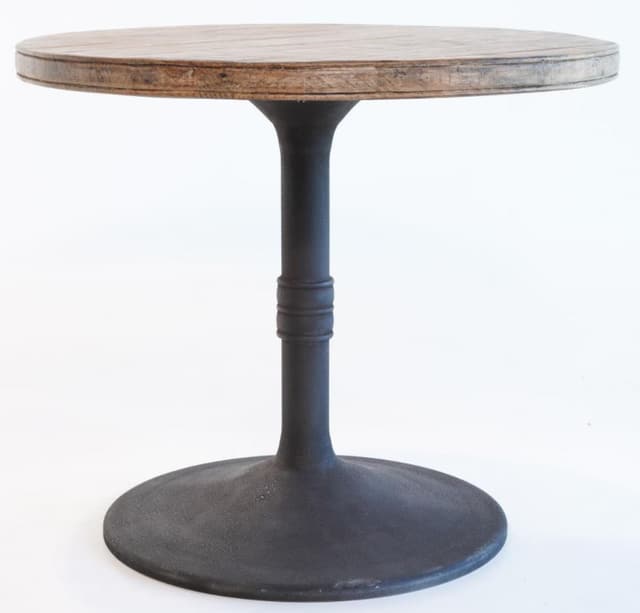 Nest Home Collections Sadie Antique Natural 42" Counter Table and 4 Stools-1