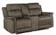 New Classic® Home Furnishings Palmer Brown Console Loveseat-0