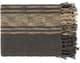 Surya Bramble Charcoal 50"x60" Throw Blanket-0