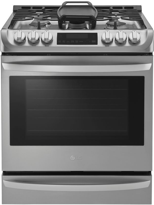 Lg 29 88 Stainless Steel Slide In Gas Range Lsg4513st Manhattan