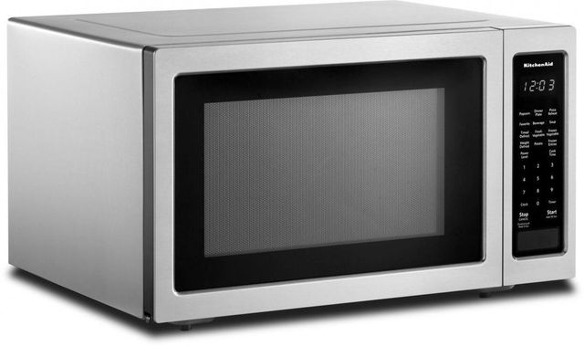 Kitchenaid 1 6 Cu Ft Stainless Steel Countertop Microwave Oven