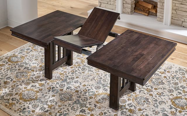 A-America® 7 Piece Bremerton Grey Dining Set-1