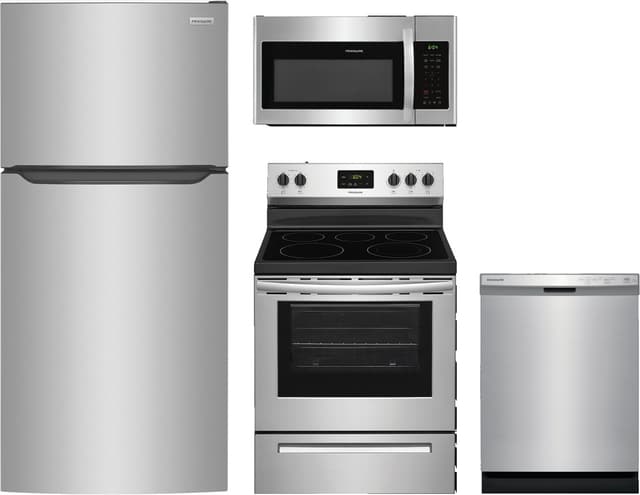 Frigidaire 4 Piece Stainless Steel Kitchen Package