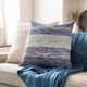 Surya Levi Denim 20"x20" Toss Pillow with Polyester Insert-4