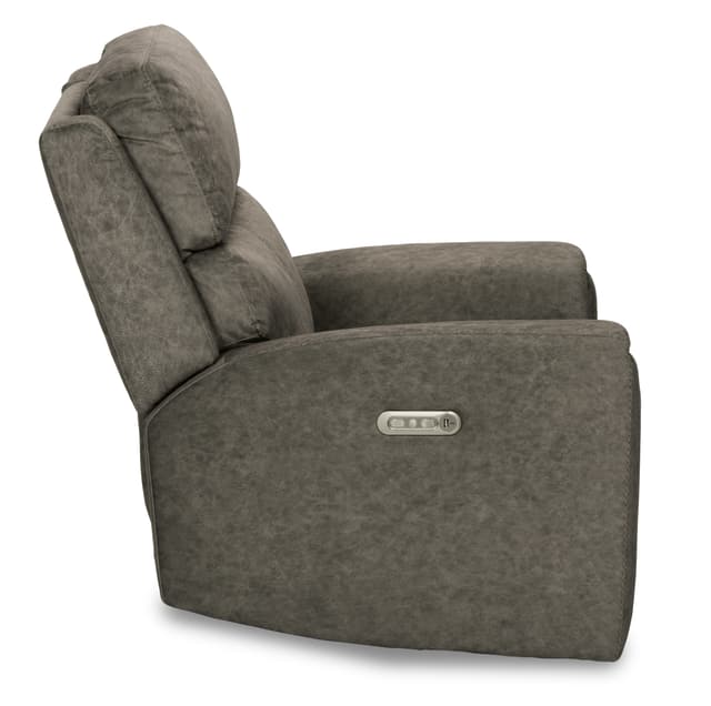 Flexsteel® Jarvis Gray Power Recliner-3