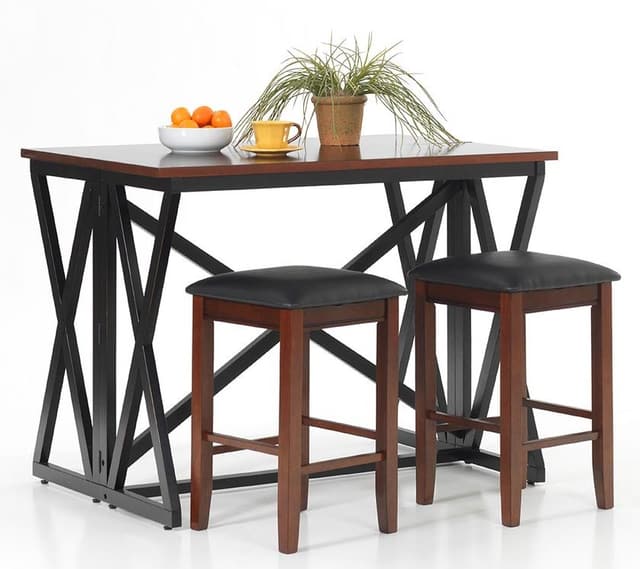 Intercon Siena Gate Leg Island 3 Piece Pub Set-0