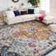 Surya Akira Navy 22"x22" Pillow Shell with Down Insert-1