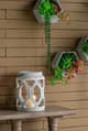 A & B Home Gray 13" Cement Outdoor Lantern-5