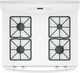 GE® 30" White Freestanding Gas Range-1