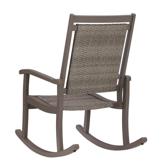 Signature Design by Ashley® Emani Gray Rocking Chair-1