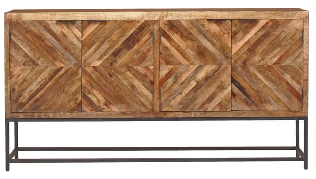 Jaipur Furniture Executive 4 Door Cabinet Buffet-1