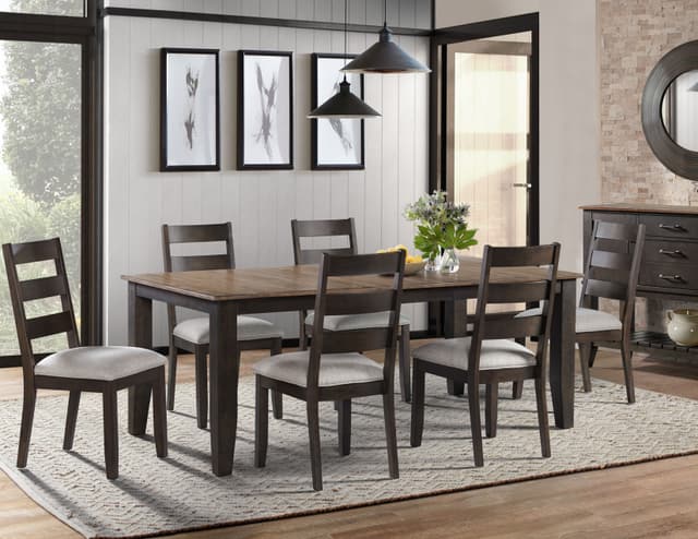 Intercon 7 Piece Beacon Dining Table and Chairs Set-0