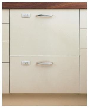 24 Inch Semi-Integrated Double Dishwasher Drawer-2