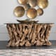 TEAK ROOT CONSOLE TABLE-0