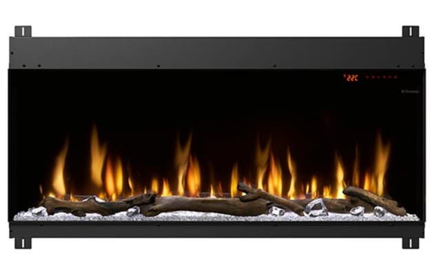 Dimplex® Ignite® Bold Black 60'' Built-in Linear Electric Fireplace-1
