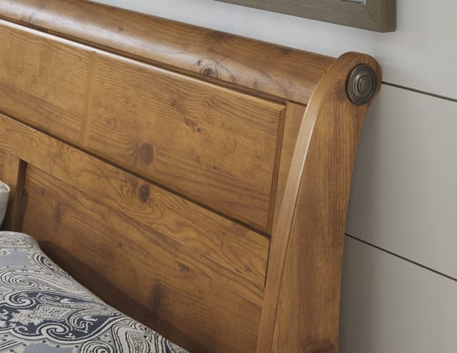 Signature Design by Ashley® 6 Piece Bittersweet Light Brown Queen Sleigh Bedroom Set with Free Mattress Set-2