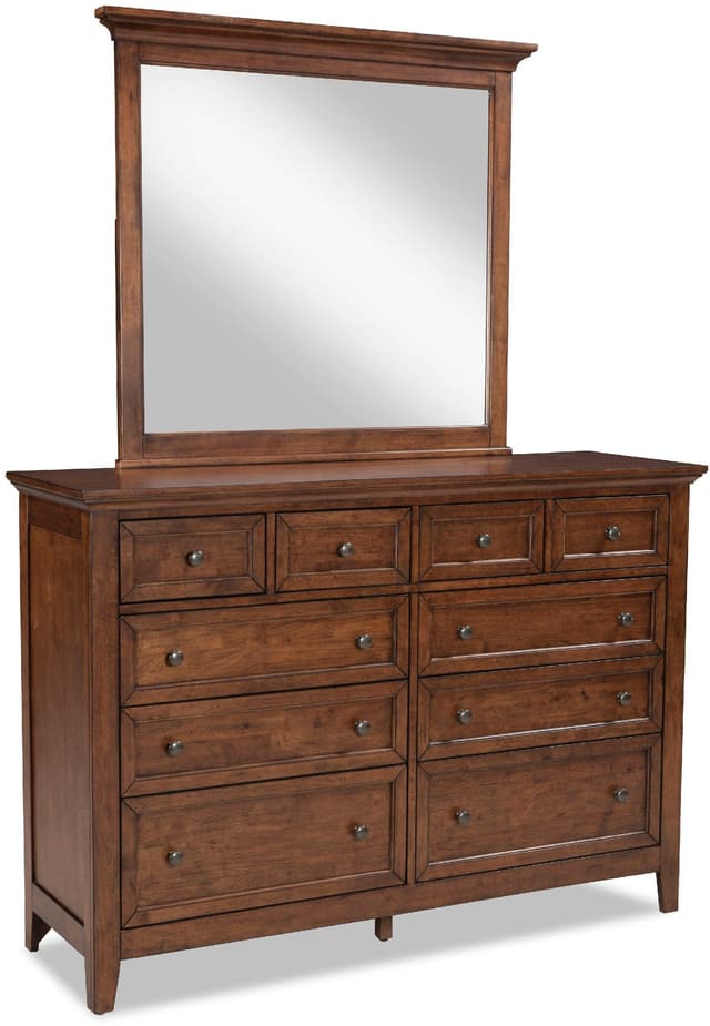 Intercon San Mateo Tuscan Dresser and Mirror-0