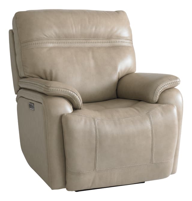 Bassett® Furniture Grant Power Lumbar and Headrest Recliner-0