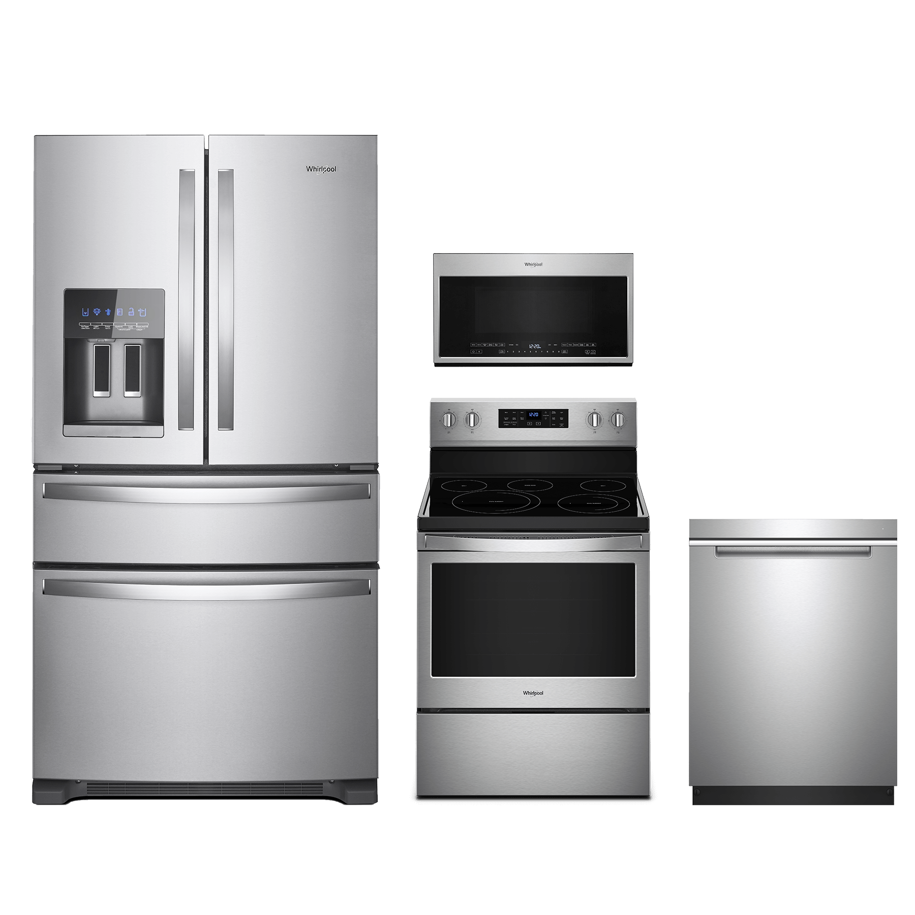 Whirlpool 4 Piece Kitchen Package Stainless Steel WHKITWFE550S0HZ   541f4e08 87ad 4ff0 B7fc 0d8d129b414c 