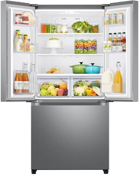 Samsung 19.5 Cu. Ft. Fingerprint Resistant Stainless Steel French Door Refrigerator-4