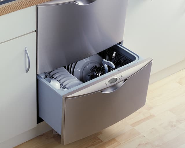 24 Inch Semi-Integrated Double Dishwasher Drawer-1