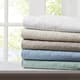 Olliix by Madison Park Quebec Khaki Oversized Quilted Throw-3