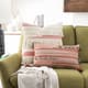 Surya Merdo Pale Pink 20"x20" Pillow Shell with Down Insert-2