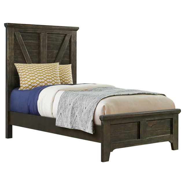 Intercon Tahoe Youth River Rock Twin Panel Bed-0
