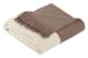 Olliix by INK+IVY Stockholm Taupe 50" x 60" Color Block Faux Cashmere Throw-0