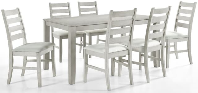 New Classic® Home Furnishings Pascal Driftwood Rectangle Dining Set-0