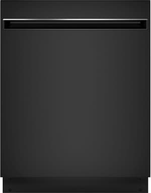 GE® 24" Black on Black Built-In Dishwasher