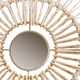 Olliix by Madison Park Ella 3 Piece Neutral Corn Leaves Wrapped Metal Wall Decoration Set-4