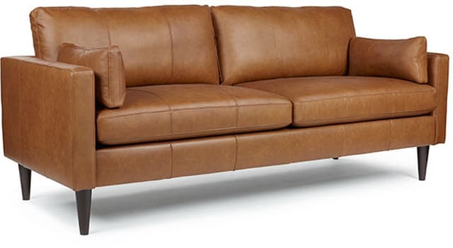 Best™ Home Furnishings Trafton Dark Walnut Stationary Sofa-1