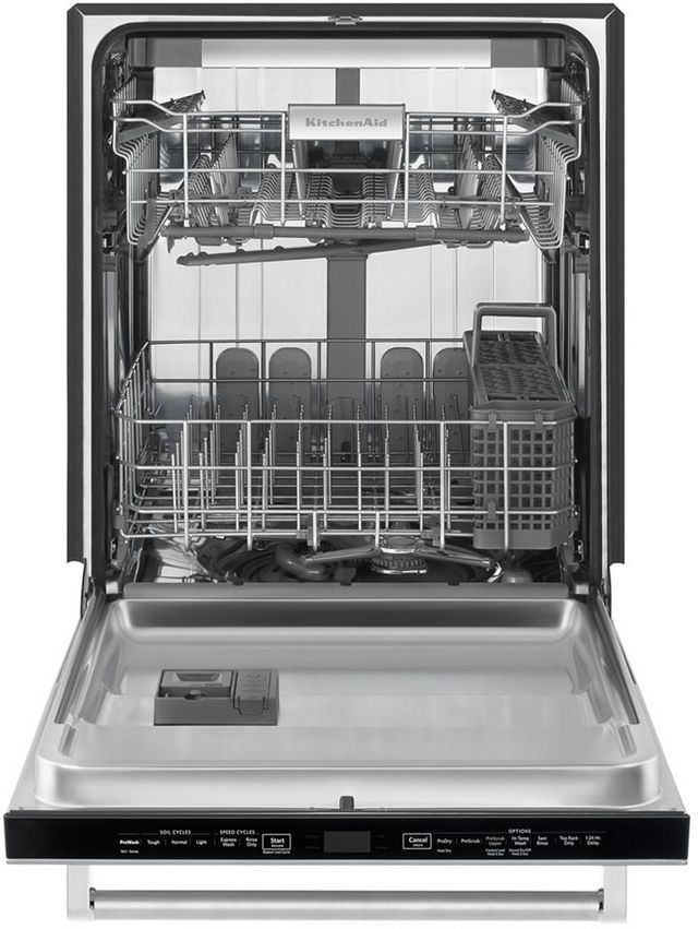 Kitchenaid 23 88 Stainless Steel Built In Dishwasher Kdtm404ess