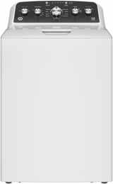 GE® 4.5 Cu. Ft White Agitator Top Load Washer with Stainless Steel Basket, Cold Plus and Wash Boost