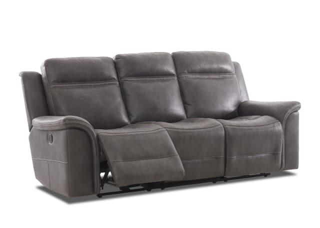 Klaussner® Huxley Domanic Charcoal Power Reclining Sofa-1